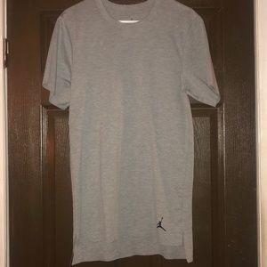 Grey Jordan drop Tee
